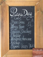 Pizz'alpilles menu