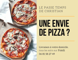 Chez Christian Pizza menu