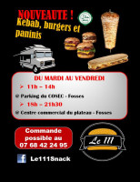 Le 111 menu
