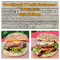 L'arrêt Gourmand Food-truck Burger menu