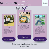 Le Petit Sommelier menu