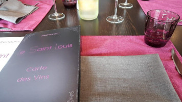 Le Saint Louis menu