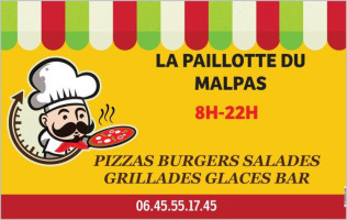 La Paillotte Du Malpas menu