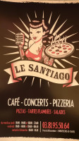 Le Santiago menu