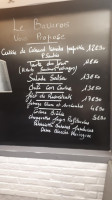 Le Bavarois menu