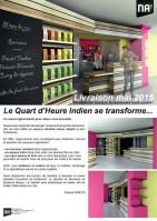 Le Quart d'Heure Indien menu