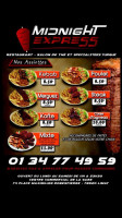 Erkan Express menu