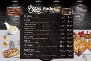 L'artista Pizzeria menu