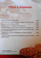 Pizz'a Casa menu