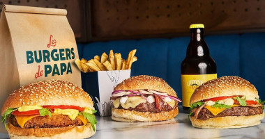 Les Burgers De Papa food