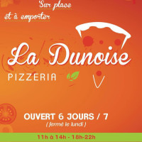 La Dunoise menu