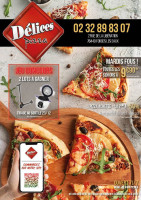 Délices Pizza Forges Les Eaux menu