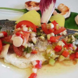 Auberge du Château de Clermont food