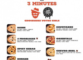 Gang Of Pizza menu