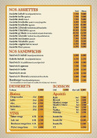 Grill Istanbul menu