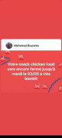 Chicken Food menu