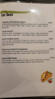 El Cactùs menu