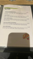 El Cactùs menu