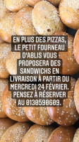 Le Petit Fourneau menu