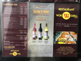 Wok Grill menu