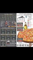 Pizza Servizio menu