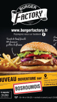 Burger Factory Drive menu