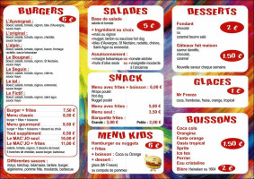 Mac' Jo menu