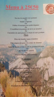 La Cuisine des Arrentes menu