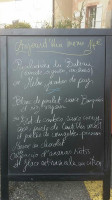 Le Bateau Ivre menu