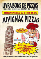 Juvignac Pizza menu