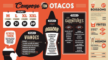 O’tacos Limay menu