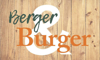 Berger&burger menu