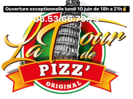 La Tour De Pizz menu