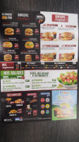 R Burger menu