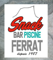 Snack Piscine Ferrat menu