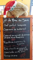 La Maison Des Lacs menu