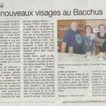 Le Bacchus Speisekarte