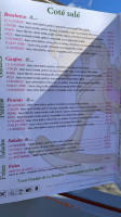 La Roselière menu