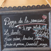 Pizzéria Du Chéran menu