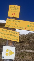 Refuge De La Coire menu