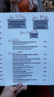 Auberge Du Rempart menu