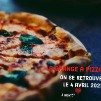 La Grange à Pizza food