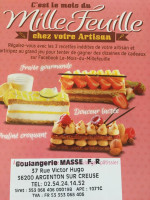 Boulangerie François-régis menu