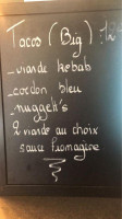 Le Chat Lent menu