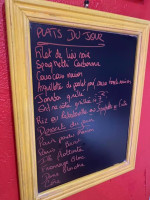 Chez Coco menu