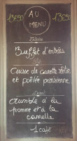 Sur Le Pouce menu