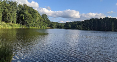 Domaine Du Balbuzard Location Gite Bulle Insolite Atypique Lac Etang Peche Camping Hebergement Cabane Maison De Hobbit Massif Central Vulcania Auvergne Puy-de-dome outside