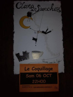 Le Coquillage menu