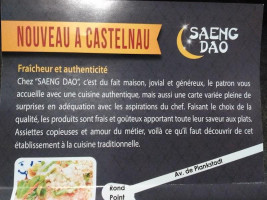 Saeng Dao menu