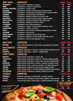 Pizza D-lys menu